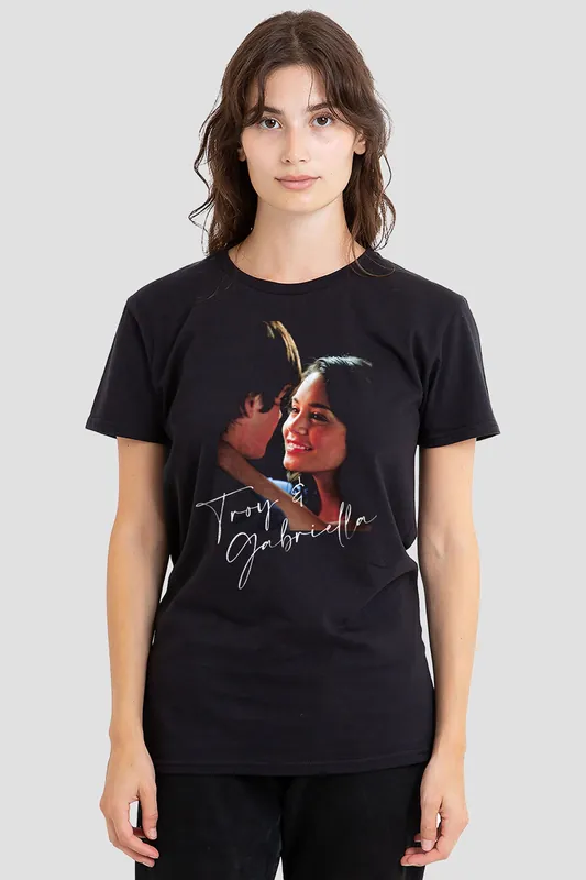 High School Musical Love T-Shirt, Black
