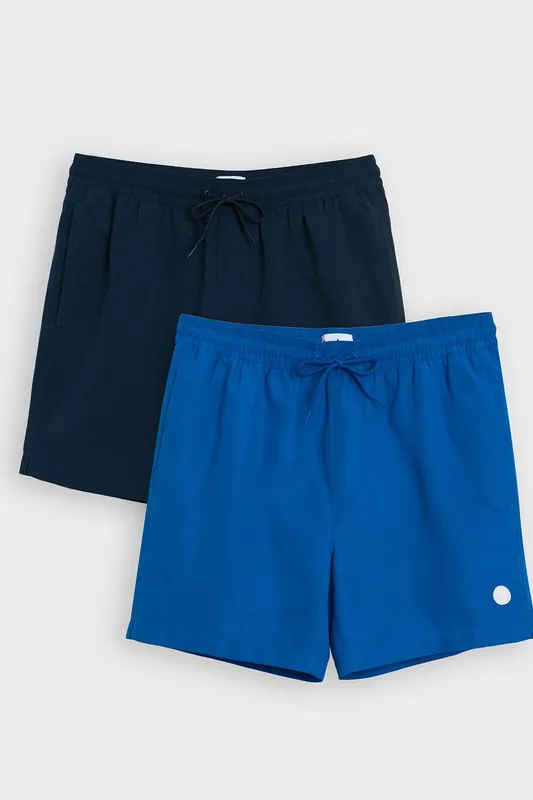 2-Pack Quick Dry Swim Shorts