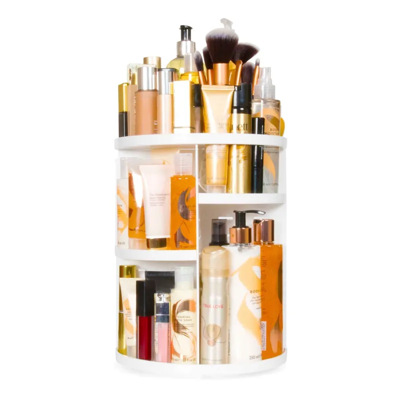 Cosmetic & Brush Storage Carousel - Rio