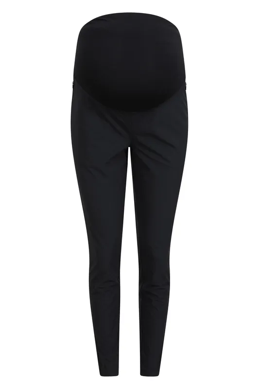'Kesugi' Water Resistant Slim Stretchy Breathable Maternity Trousers - Mountain Warehouse
