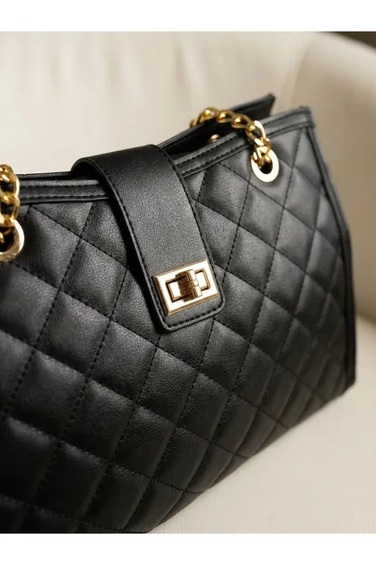 Quilted Bag & Wallet Set - IKRUSH