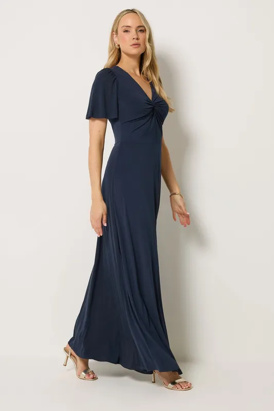 Tall Twist Front Maxi Dress - Long Tall Sally