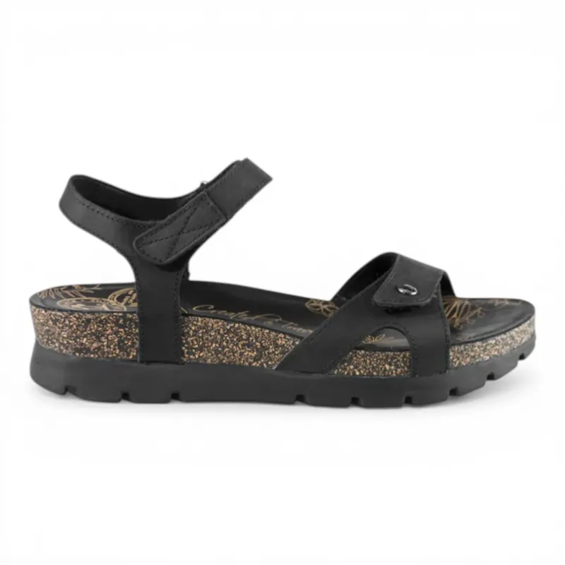 Sulia B2 Wedge Leather Platform Sandals - TruClothing