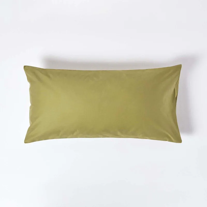 Egyptian Cotton Housewife Pillowcase 1000 TC, King Size - Homescapes