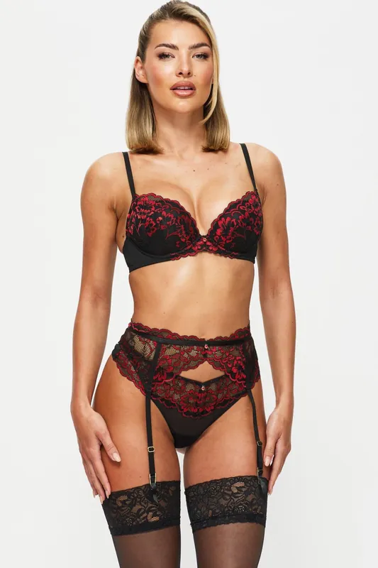 Sexy Lace Padded Plunge Bra - Ann Summers