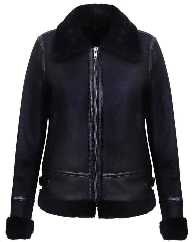 B3 Sheepskin Leather Jacket-Campinas