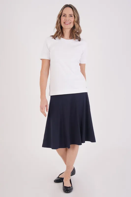 8 Panel Jersey Skirt - Regular