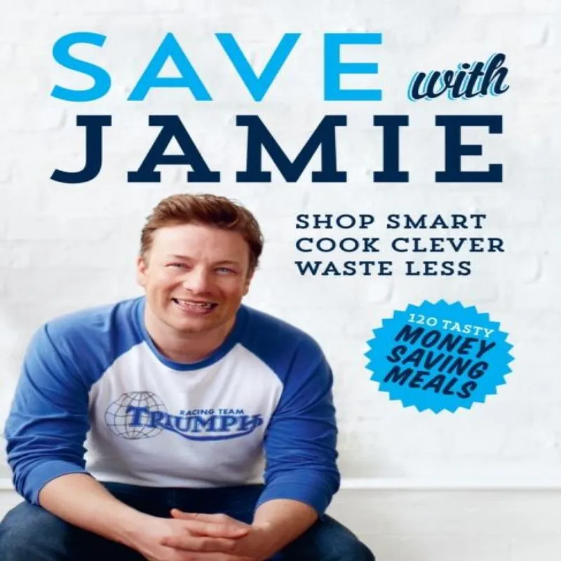 Save with Jamie Hardback Book - Jamie Oliver