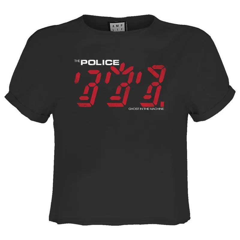 Ghost In The Machine The Police Crop Top - Amplified