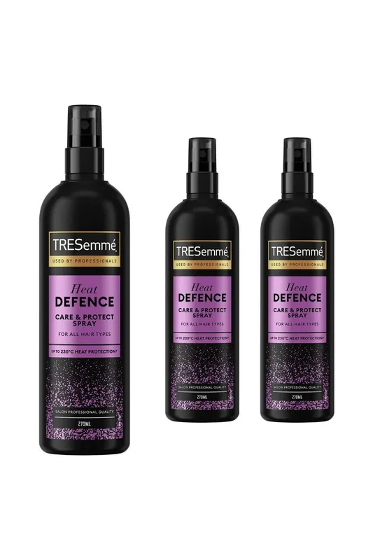 Heat Defence Care & Protect Hair Spray for All Hair Types 270ml, 3 Pack - Tresemme