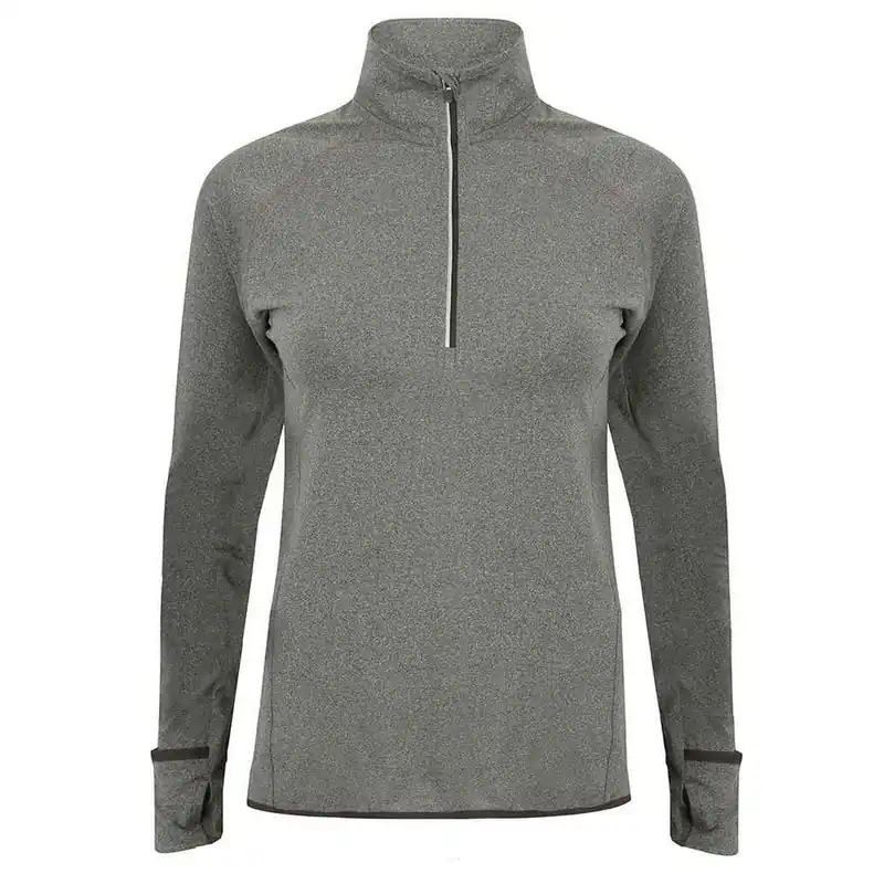 Performance Quarter Zip Long-Sleeved Top