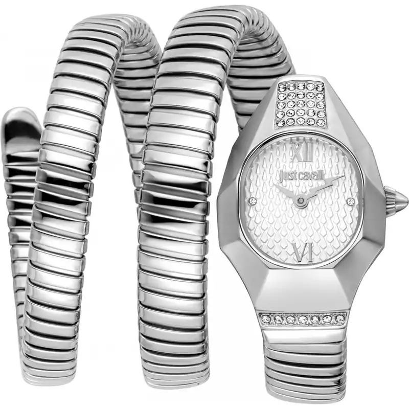 JC1L397M0015 Signature Snake 24mm Quartz Watch - Just Cavalli