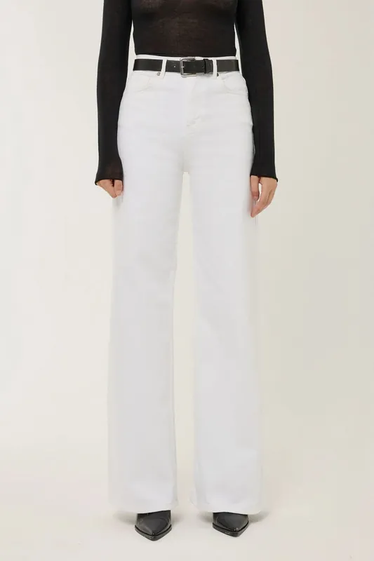 High Waist Wide Leg Jeans - Hiccup