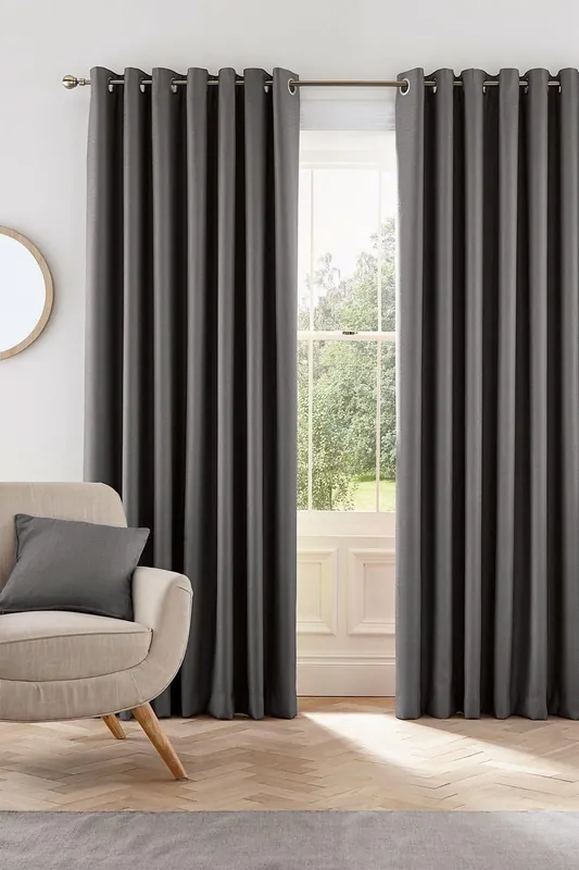 'Eden' Woven Lined Curtains - Helena Springfield