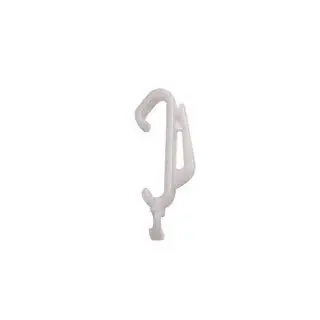 Pack of 10 Plastic Sliding Curtain Track Hook Gliders - New Edge Blinds