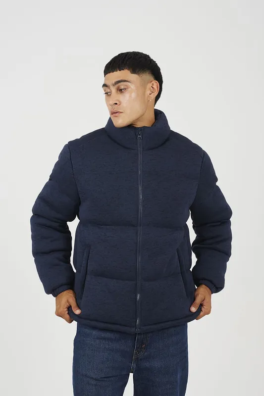 Knitted Padded Jacket - Brave Soul