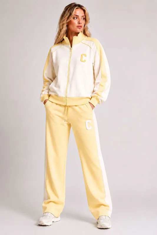 Zip Up Jacket and Jogger Fleece Co-ord