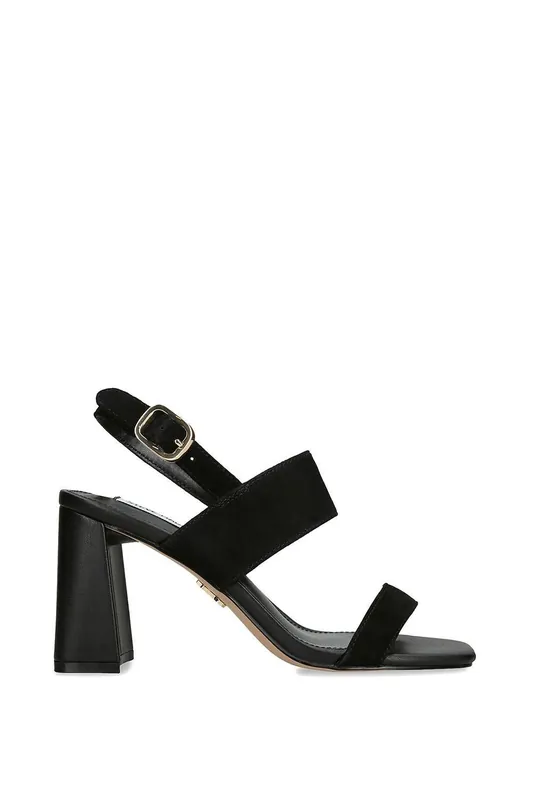 Wendie Black Suede' Suede Heels - STEVE MADDEN