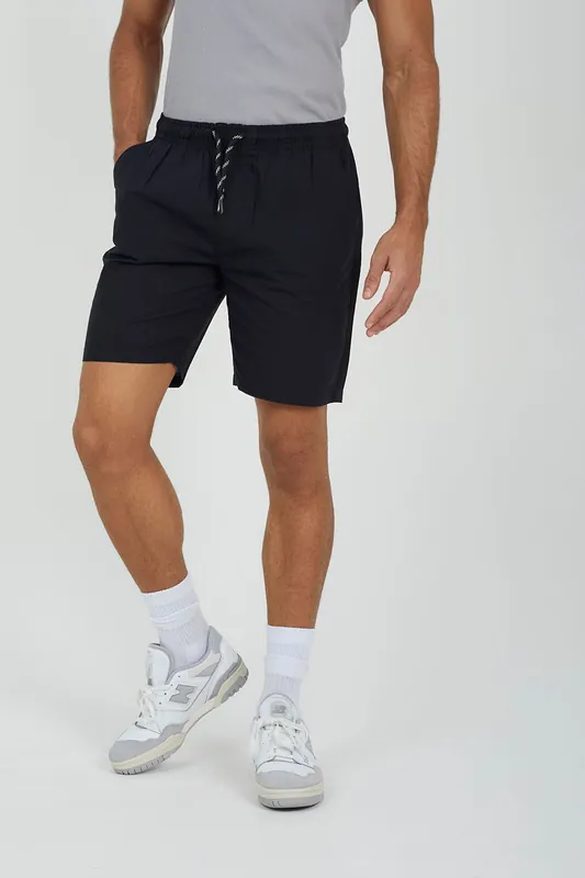 Cotton Elasticated Waist Shorts - Brave Soul