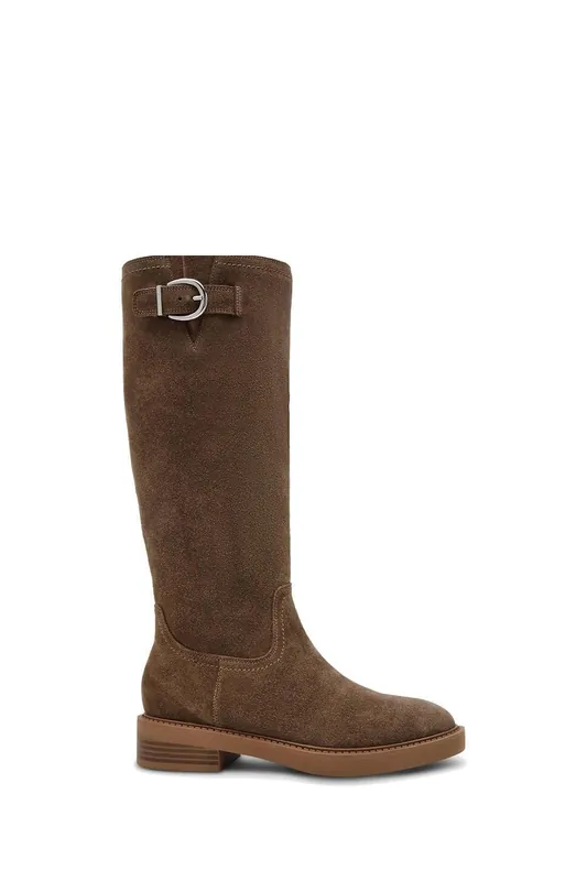 La Rue 275' Leather Boots - STEVE MADDEN