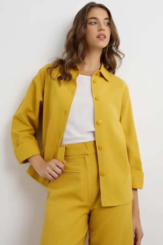 Linen Blend Shirt - Hiccup