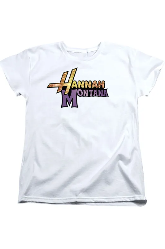 Camp Rock Hannah Montana Logo Tee, White - Disney