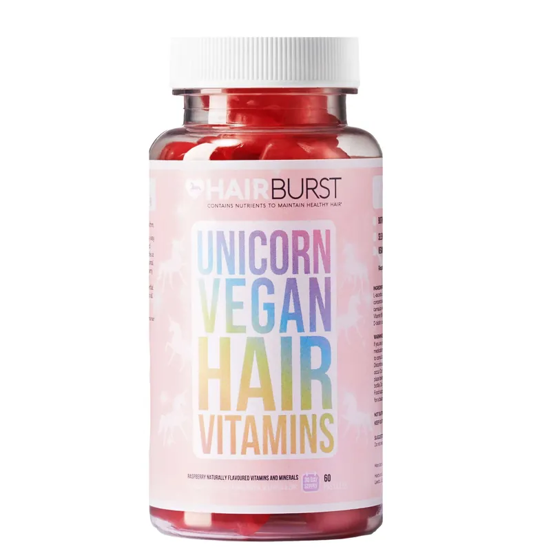 Unicorn Vegan Hair Vitamins x 60 Capsules - Hairburst