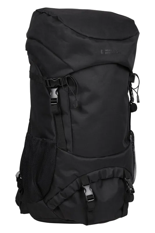 'Edinburgh' Durable Waterproof Padded Mesh Back 65L Travel Rucksack - Mountain Warehouse