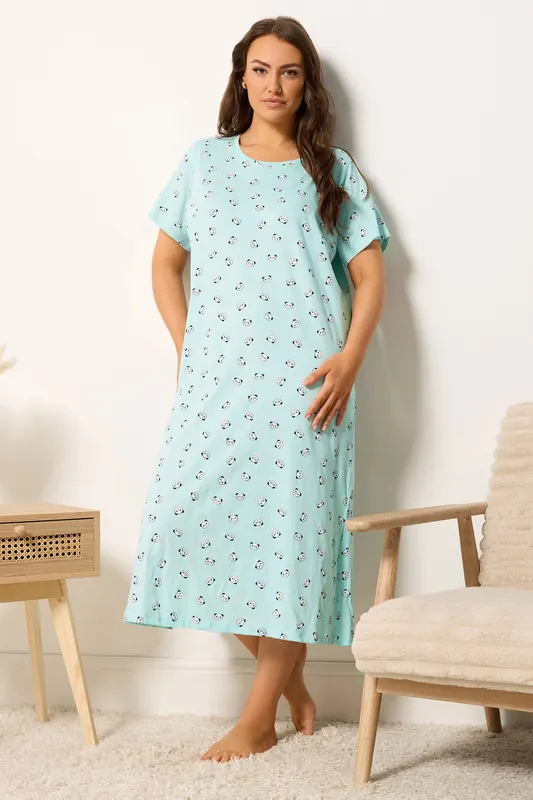 Panda Midaxi Nightdress - Yours