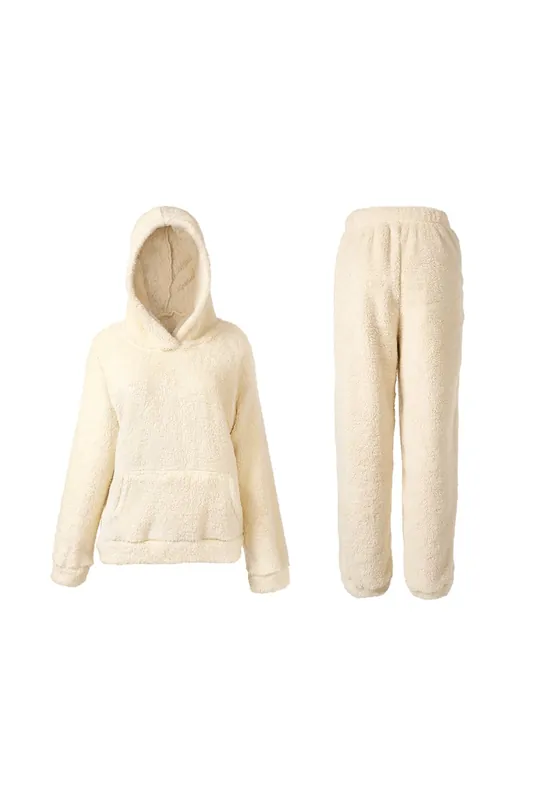 2 Piece Winter Soft Loungewear Pyjamas Set - MODISHION