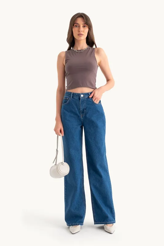 Round Neck Basic Tank Top - Hiccup