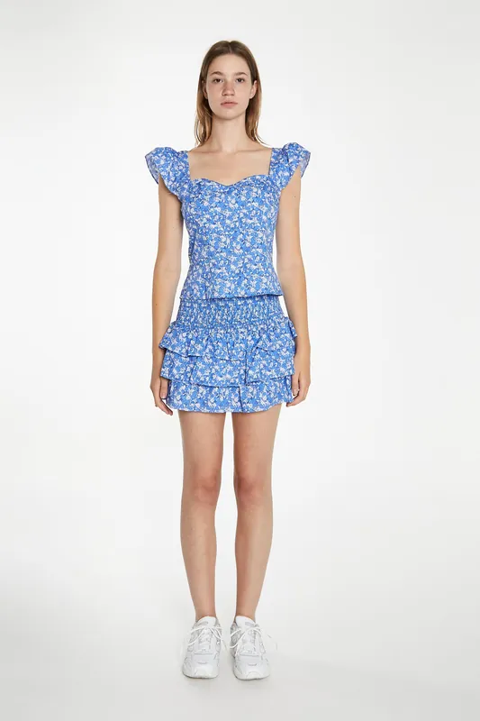 Sweetheart Neck Top - Shnoo