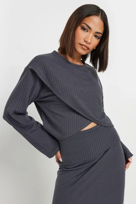 Petite Ribbed Top - PixieGirl