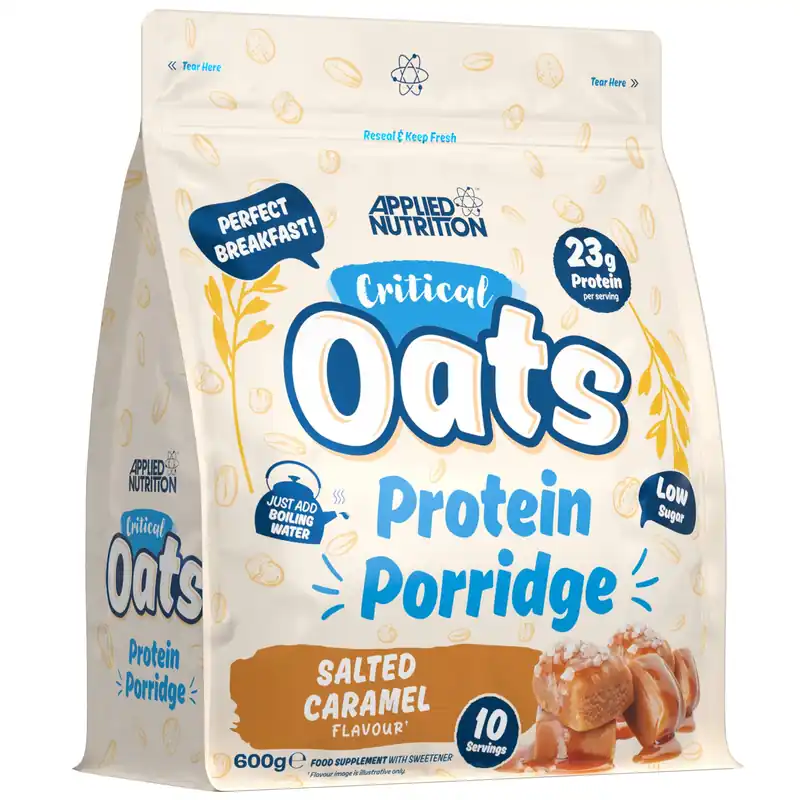 Critical Oats Protein Porridge Powder - Salted Caramel - 10 Servings