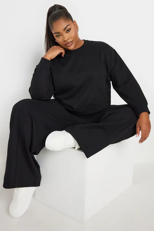 Sweatshirt & Wide Leg Jogger Set - Yours