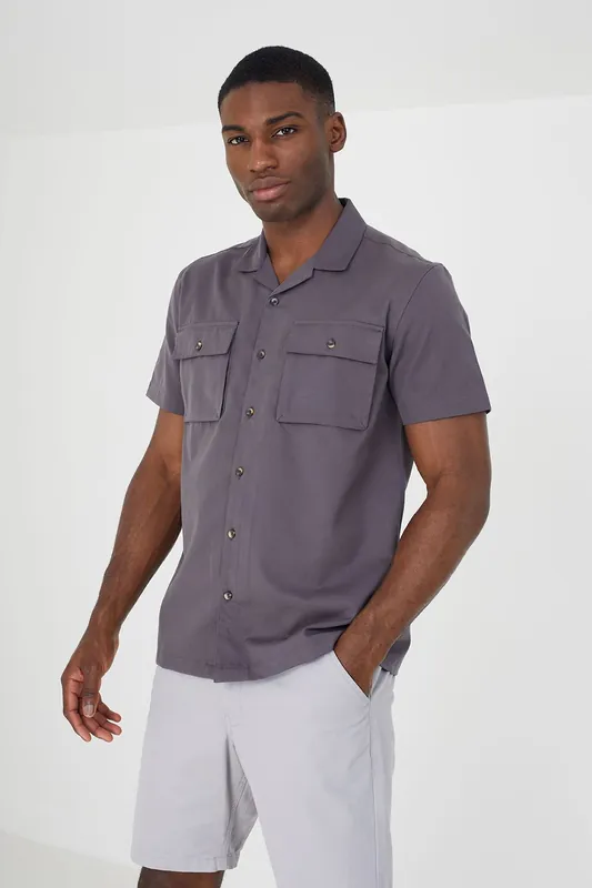 Revere Collar Shirt - Brave Soul