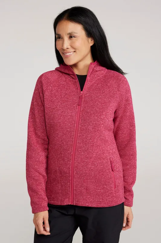 Nevis' Full Zip Travelling Warm Outdoors Fleece Jacket - Mountain Warehouse