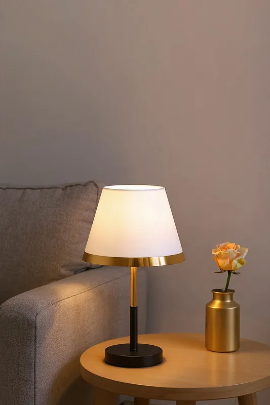 7W Table Lamp with Classic Cone-shaped