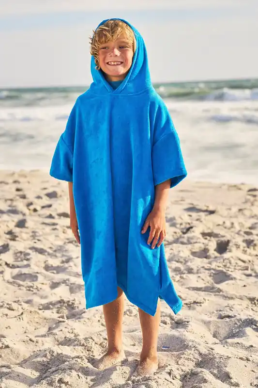 Driftwood' Lightweight Soft Hooded Warm Pull On Changing Towel - Mountain Warehouse