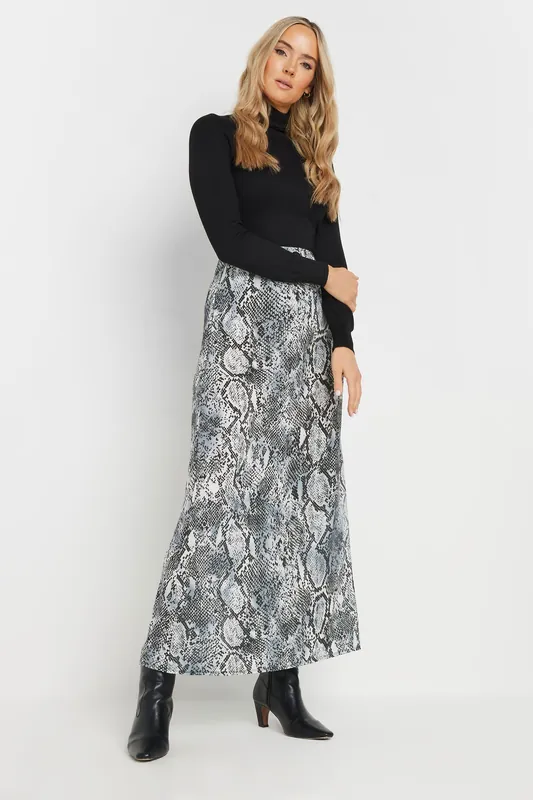 Tall Snake Print Skirt - Long Tall Sally