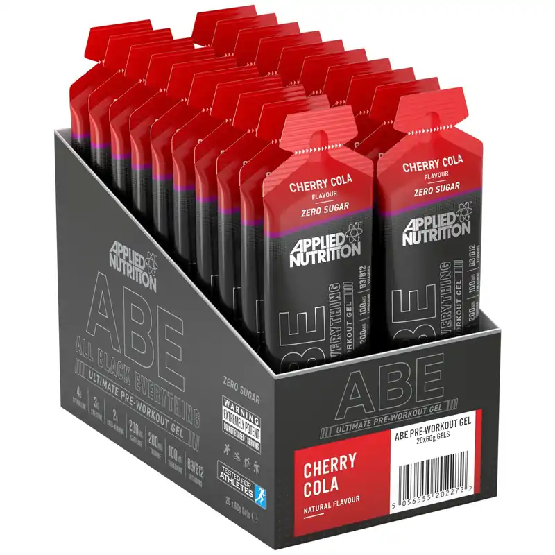 ABE Pre Workout Gels - Fruit Burst - 20 Servings