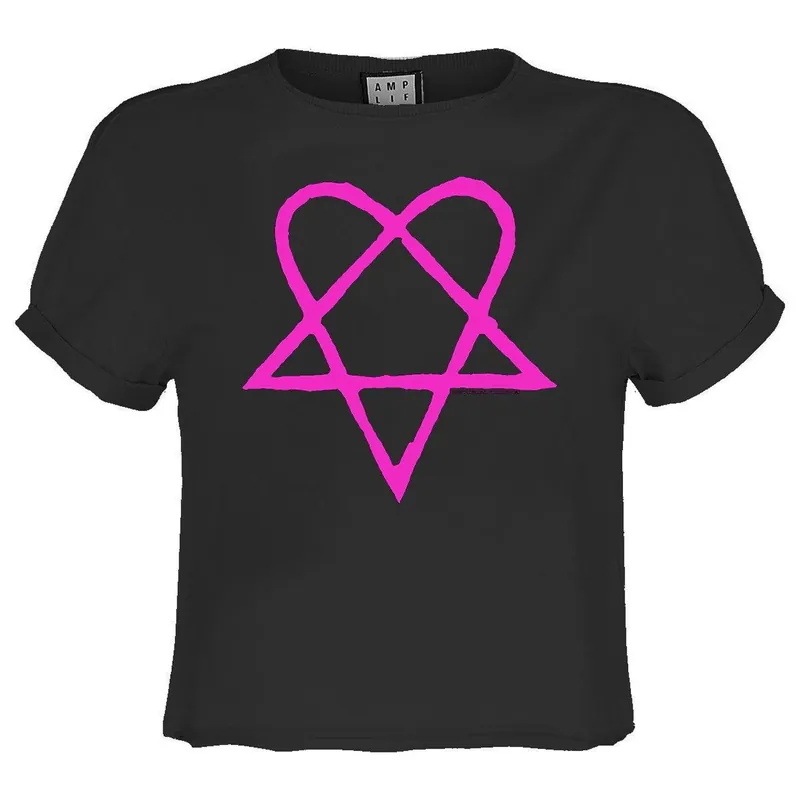Heartagram HIM Crop Top - Amplified