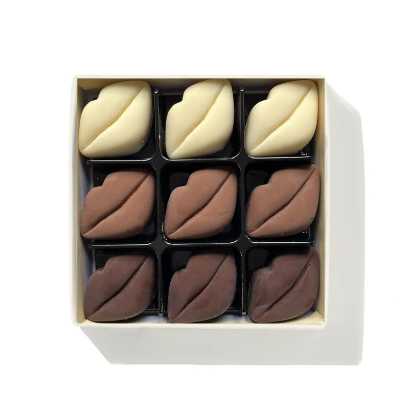 Assorted Chocolate Lips - CHOC ON CHOC