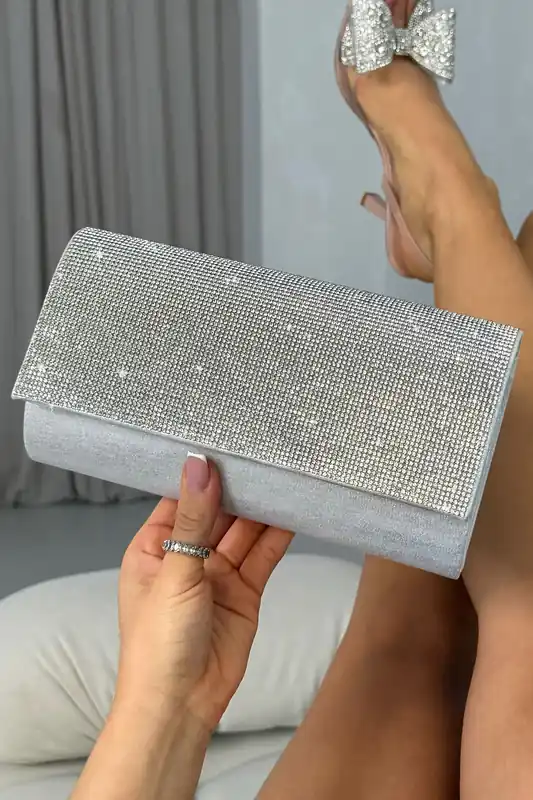 Crystal Sparkle Clutch Bag - Love Lemonade