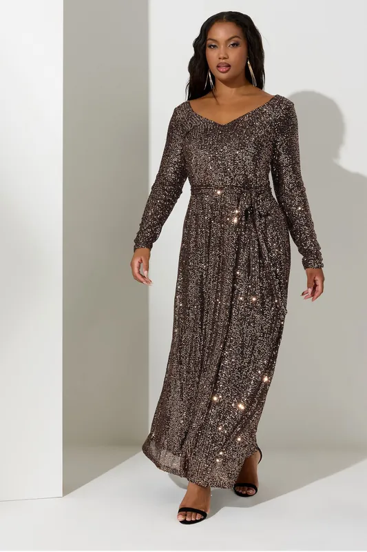 Sequin Maxi Dress - Yours