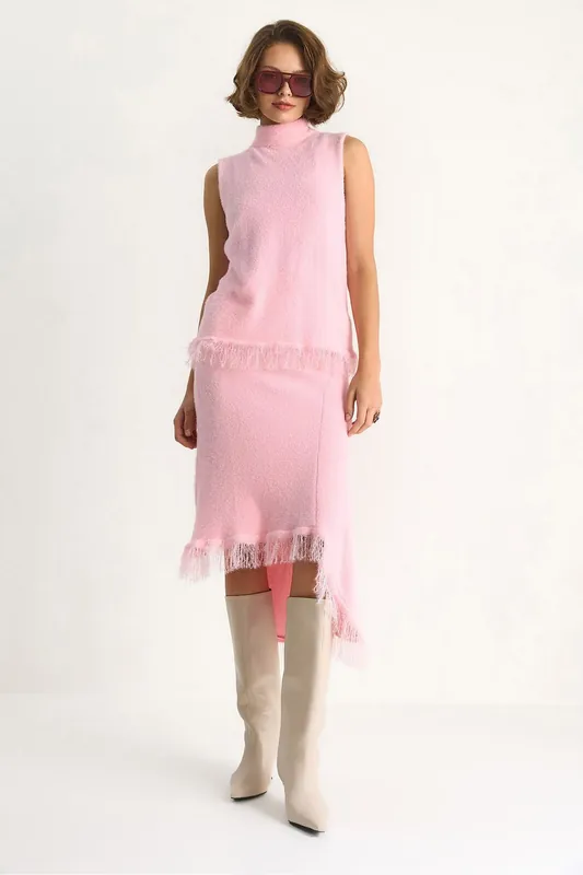 Knitwear Knitwear Top-Skirt Two Pieces Set