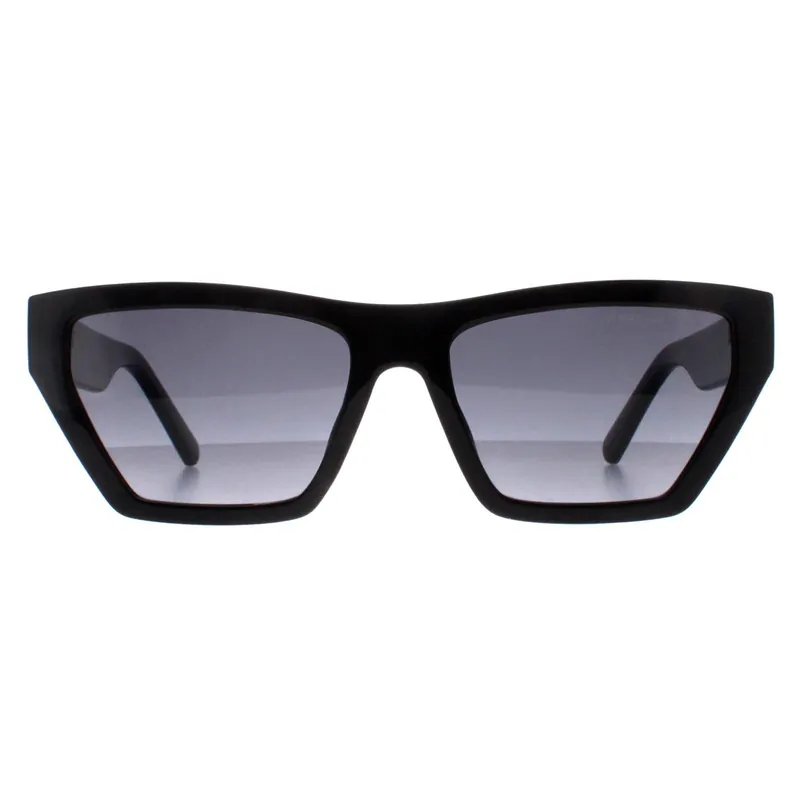 Cat Eye Shiny Black Dark Grey Gradient MARC 657/S - Marc Jacobs