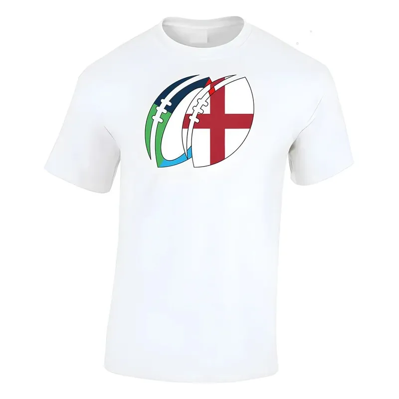 Mens Rugby Ball T-Shirt