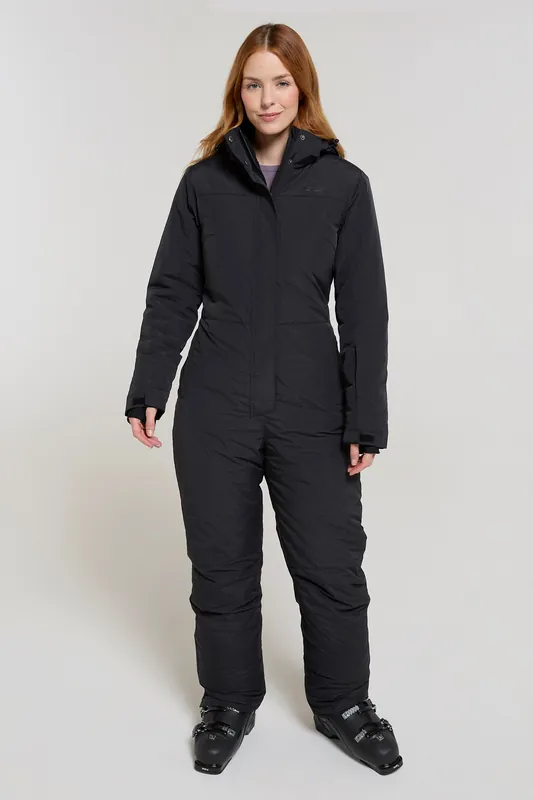 Cloud' Warm and Cosy Comfortable High Neck Snowboarding Ski Suit - Mountain Warehouse