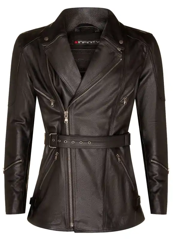 Cross Zip CE Armour Biker Jacket - Budapest
